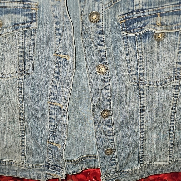 Hydraulic New Women's Light Blue Jean Jacket Size Medium NEVER WORN - Picture 5 of 8